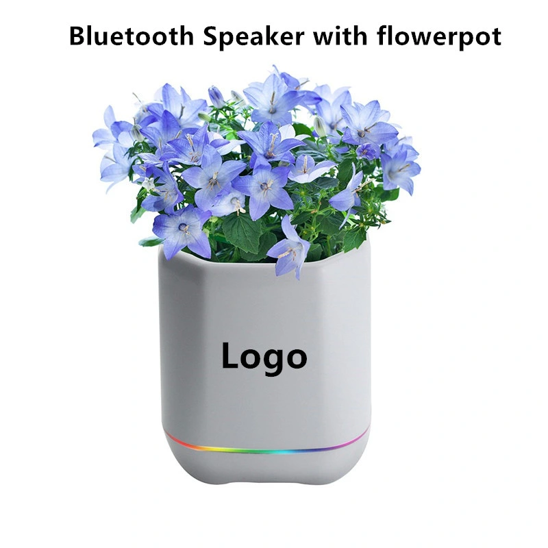 Magic Smart Music Real Flower Pot Bluetooth Lautsprecher Klavier Spielen Ton