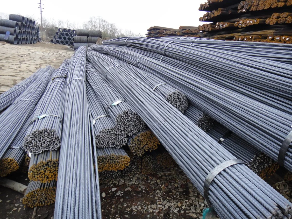 Varilla roscada de acero al carbono B500b TMT A111 Heb400e 500E Rebar Acero