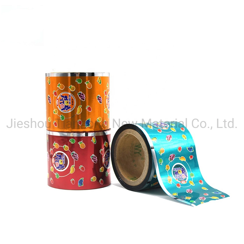 Custom Printed Metallized PVC/Pet Candy Wrap Twist Film Packing Material