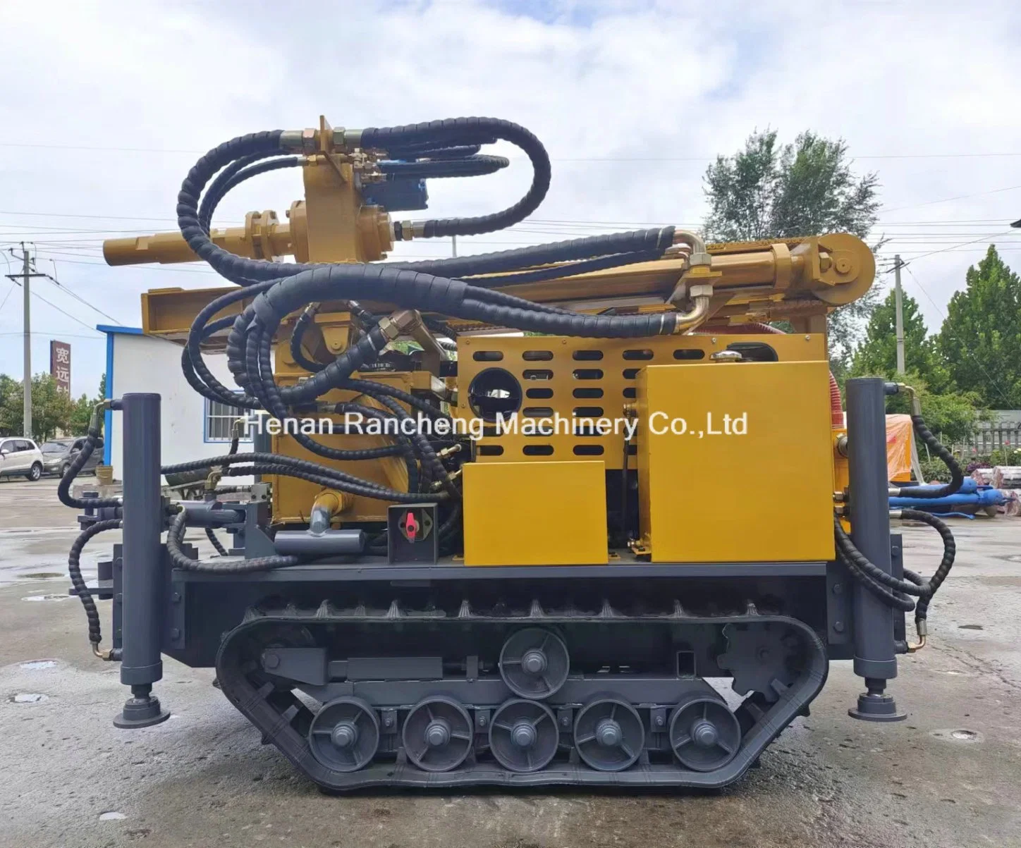 150m Small Hydraulic Crawler Mounted Borehole Drilling Machine/ Water Well Drilling Rig Price Drill Rig for Sale