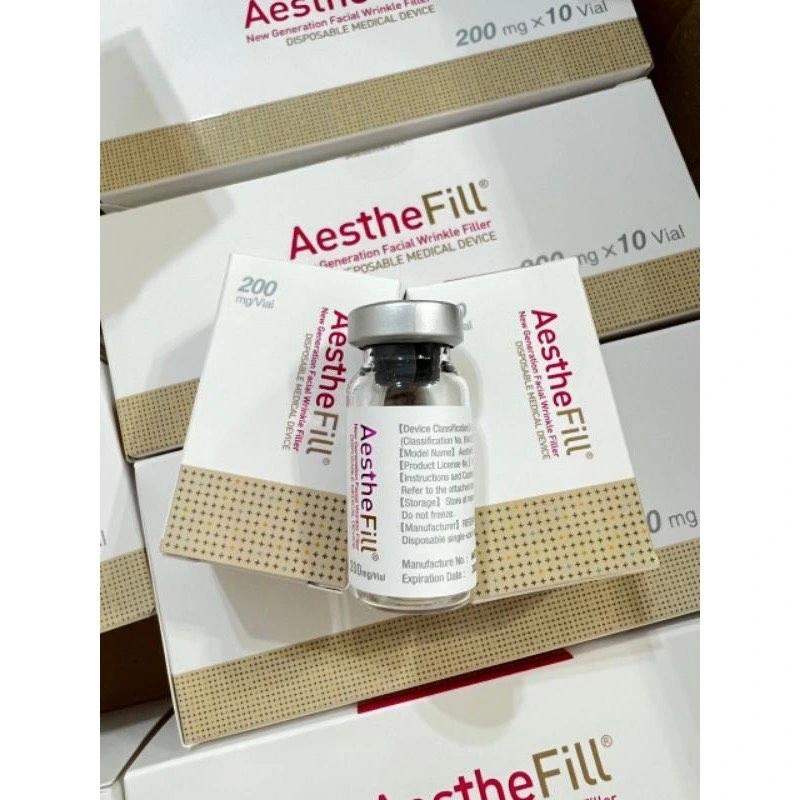 Pele rejuvenescimento injetável Coréia origem Aesthefill AesThe enchimento ácido Poly-L-láctico Colagénio em pó 200 mg/frasco