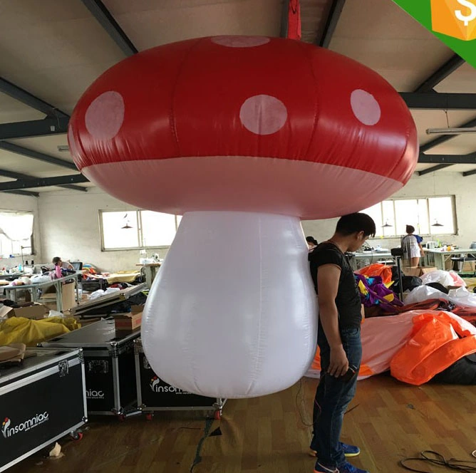 2023 New Advertising Inflatable Backapck Mushroom Model for Sale