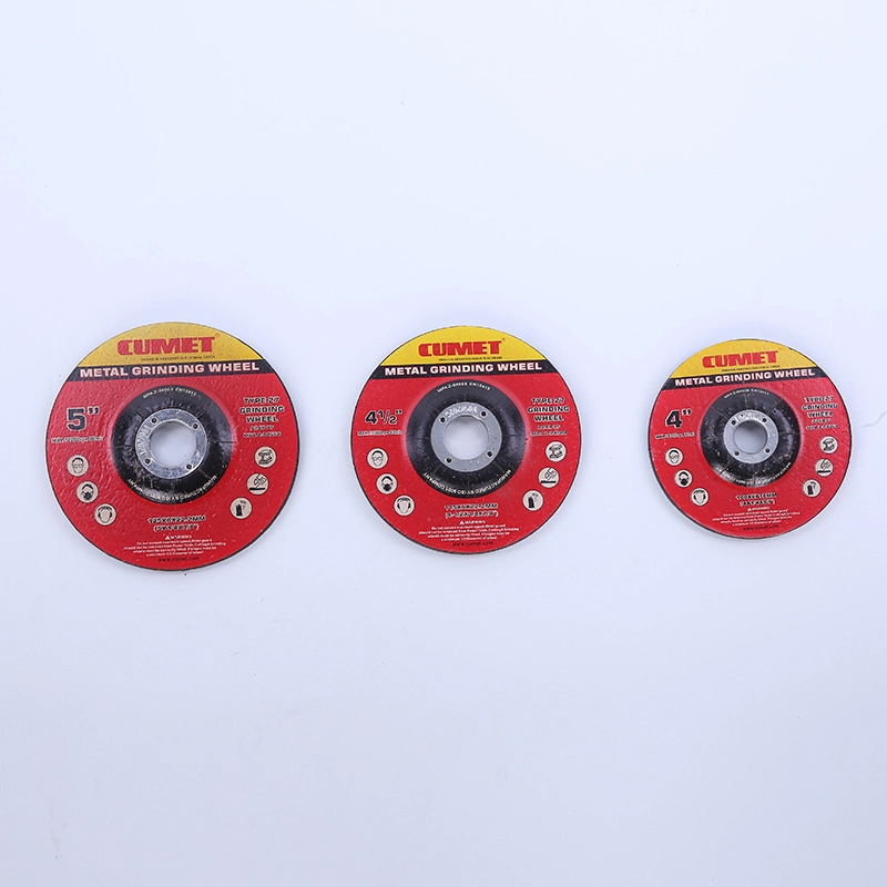 Low Price Cumet Customized T27A-100X6X22.2mm Diamond Tool Grinding Disc