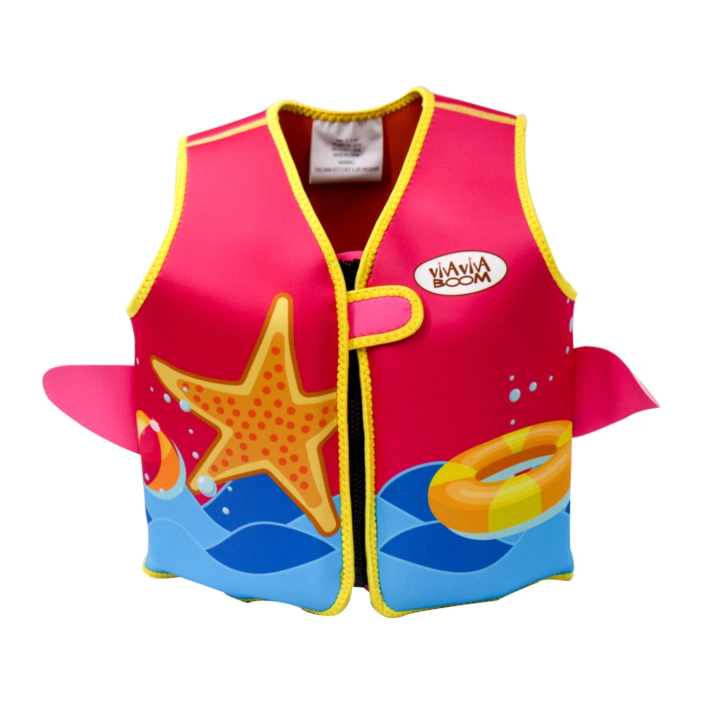 Cartoon Life Jacket Beach Swimming Pool Buoyancy Suit for Kids