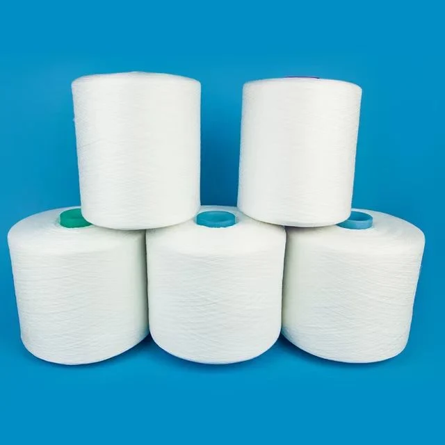 China Manufacturer Plastic Dye Tube 100% Spun Polyester Yarn 50/2 for Sewing