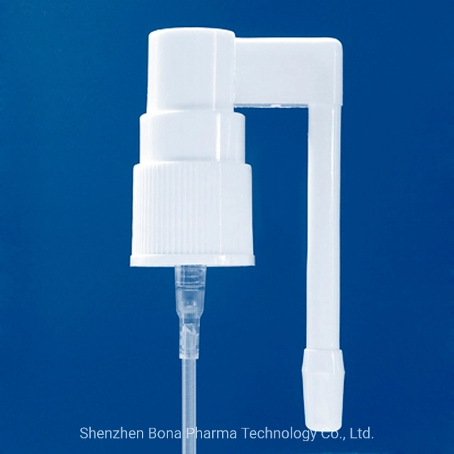 Oral sprayer metered dose for pharmaceutical OTC packaging