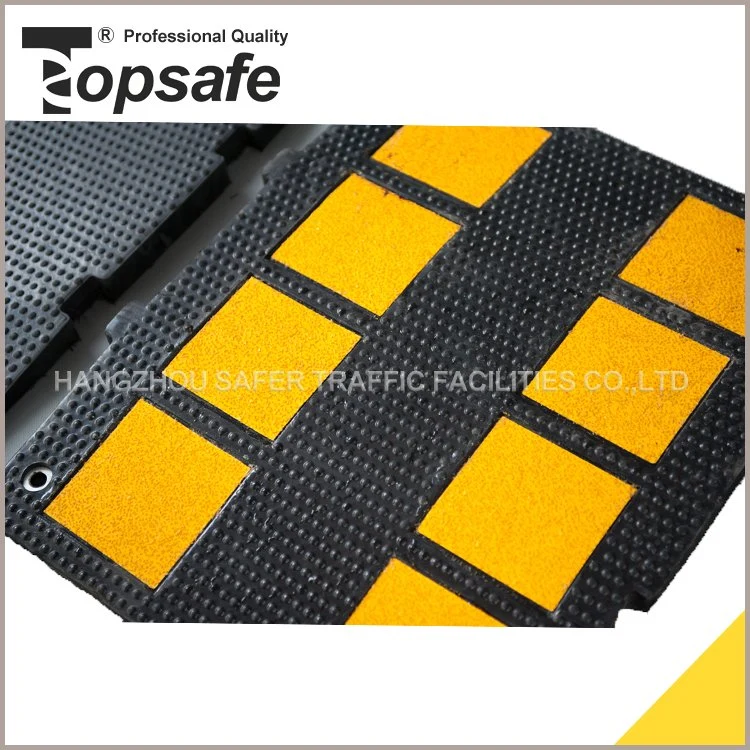 High Strength Traffic Safety Road Safe Rubber Speed Hump