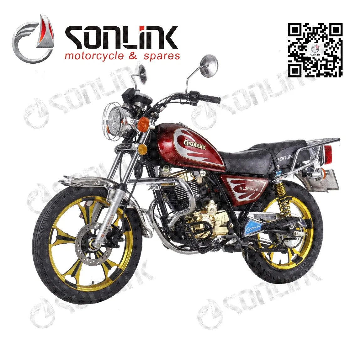 125cc 150cc 200cc Yemen Titanium Alloy Gn Modle Strong Power Manned Motorcycle /Mini Dirt Bike/Motor Cycle