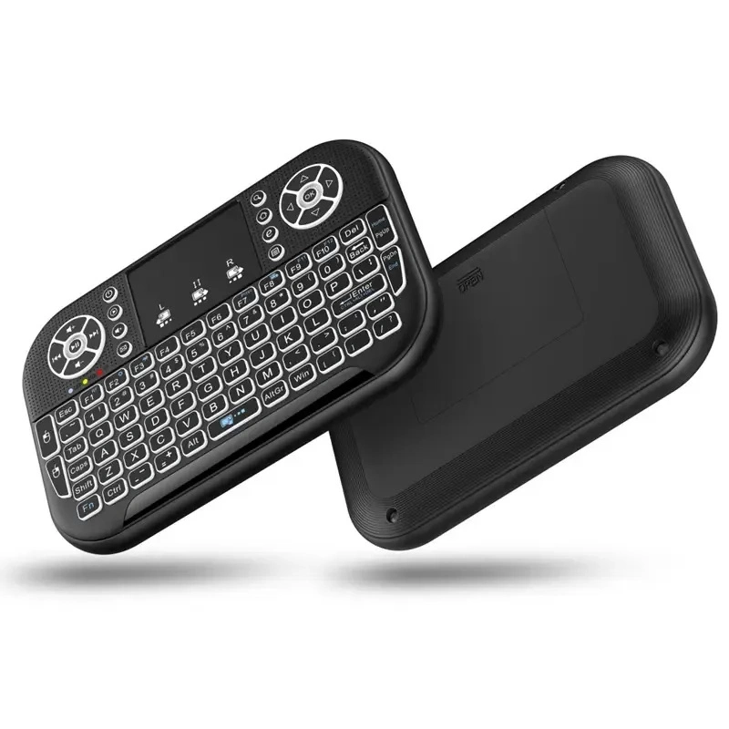 A8 Air Mouse 2,4GHz mando a distancia de aprendizaje por infrarrojos con teclado mini inalámbrico Control para PC Android TV Box