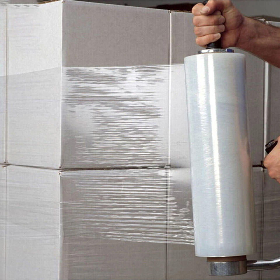 Wholesale/Supplier 20mic Transparent Plastic Strech Film for Pallet Wrapping Packaging