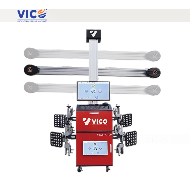 Vico Hot Selling 3D Wheel Alighment Machine Garage Equipment #Vwa-Yt-L9