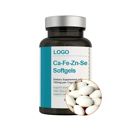 GMP High quality/High cost performance Health Food Ca Fe Zn Se Softgels Capsule Food Supplement