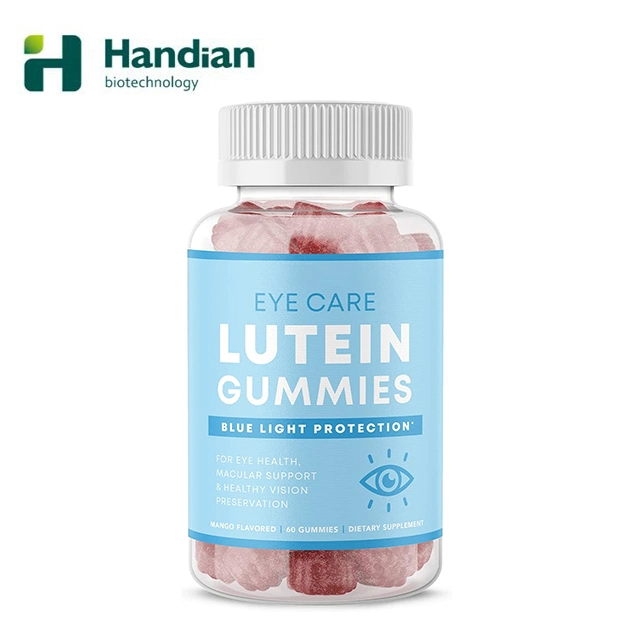 Vegan Eye Health Vitamins Lutein and Zeaxanthin Gummy Vitamins Eye Care Lutein Gummies for Adults