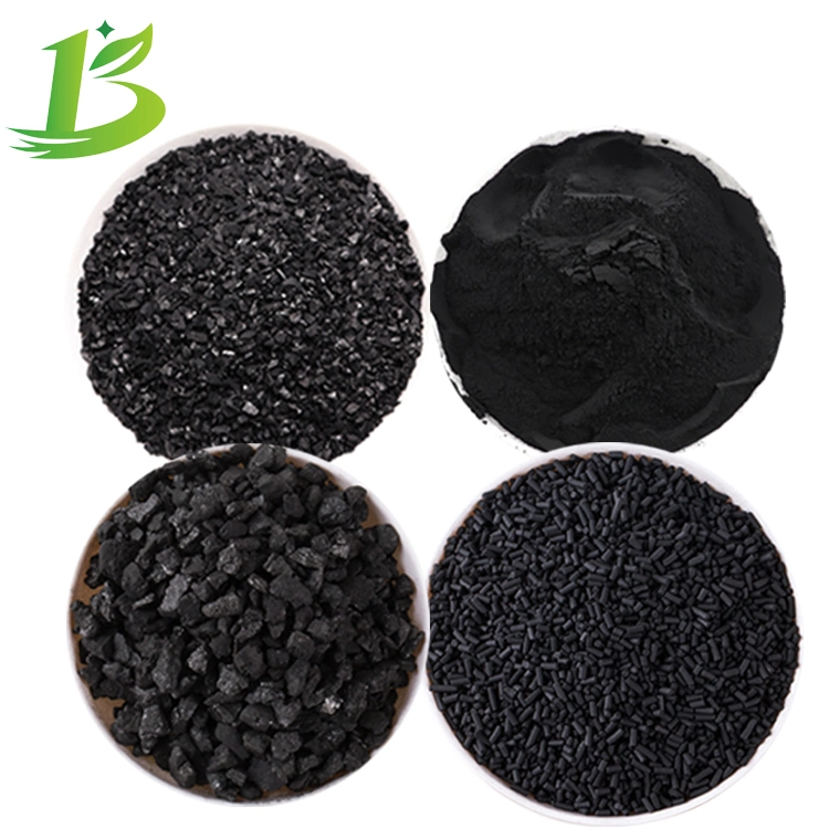 Wood/ Coal/ Coconut Shell Based Pellet/ Columnar/ Cylinder/ Powder/ Granular Activated Carbon