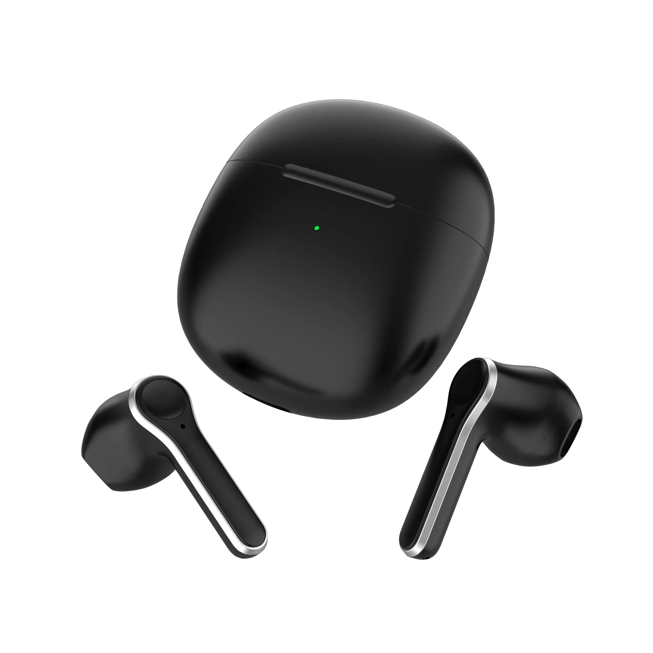 Black New Version 5.1 Low Latency PRO Long Working Touch Button Private Tws Earbuds Earphone Mobile Phone Bluetooth Headphone Wireless Headset