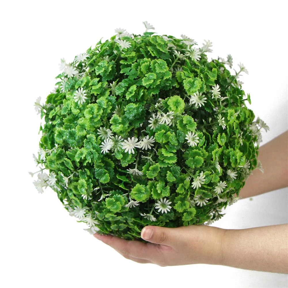 Decoration Hanging Artificial Boxwood Topiary Ball for Home Outdoor Wedding