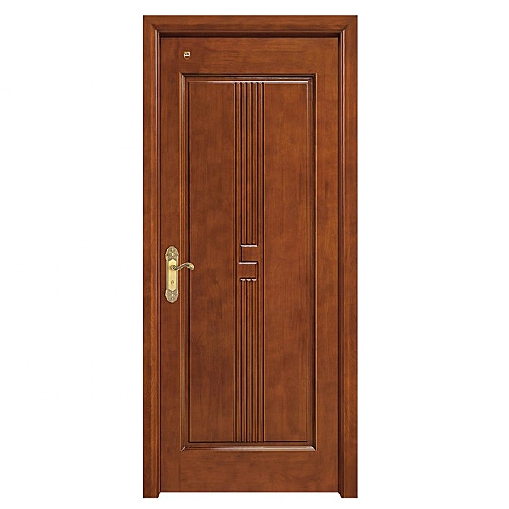 Hot Sale Solid Wooden MDF PVC Panel Sliding Security Modern Interior Manufacturers Door