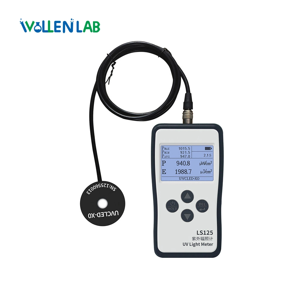 254nm 365nm 395nm Wave UV Intensity Monitor UVC Light Meter