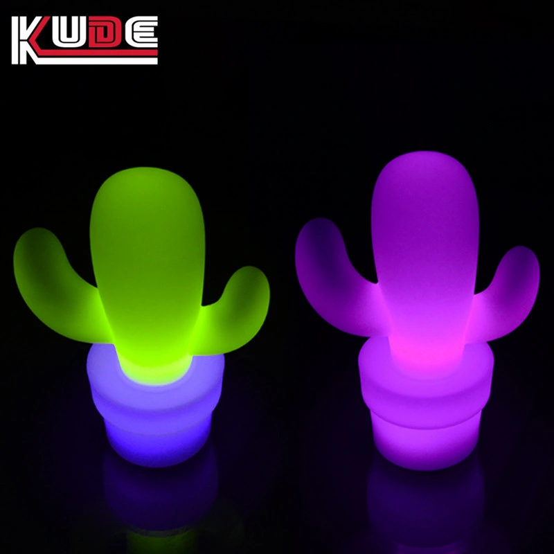 LED Wedding Decoration Cactus Glowing Cactus Light Upper and Lower Sub-Control for Nye Party