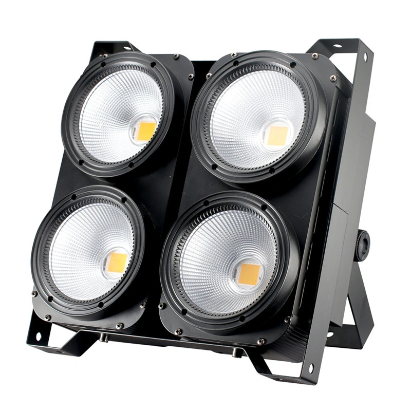 4X100W LED Audience COB Blinder PAR Light DMX 512 Stage Lighting for DJ Stage KTV