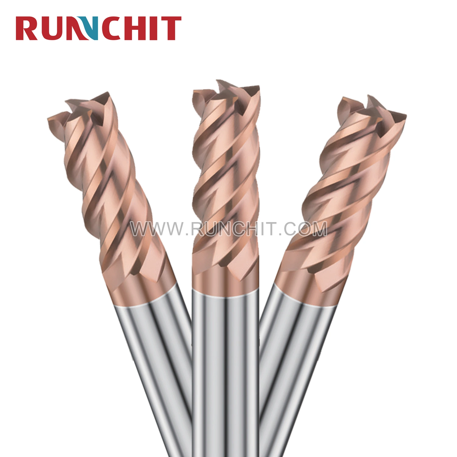 CNC Bit Machine Cutting Tool Customize Milling Cutter High Precision HRC70/65/55 Carbide Square End Mill Router Bit Carbide Tool D8.0*R0.3*20*L60*d8*4T(HRB0803)