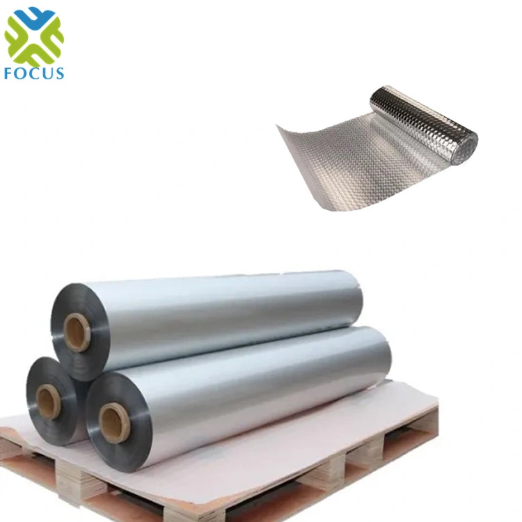 Aluminum Foil Fabric Insulation Material with Good Thermal Insulation Performance MPET/PE Film