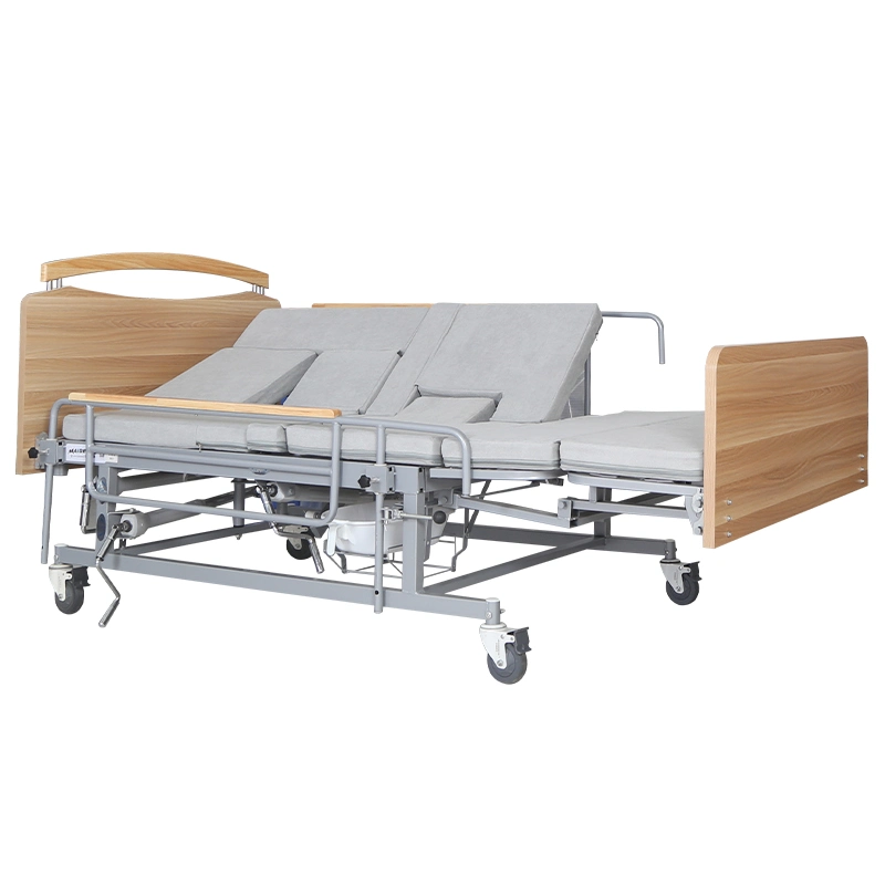 Multifunctional, Slip-Resistant, Manual, High quality/High cost performance Nursing Bed for Hospital or Home Use