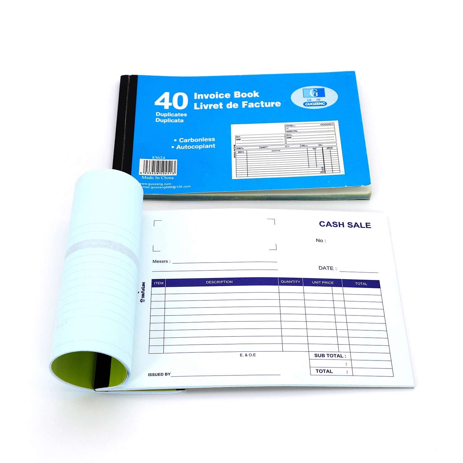 China Big Supplier 2 Part Carbonless Paper 8.5 X 14