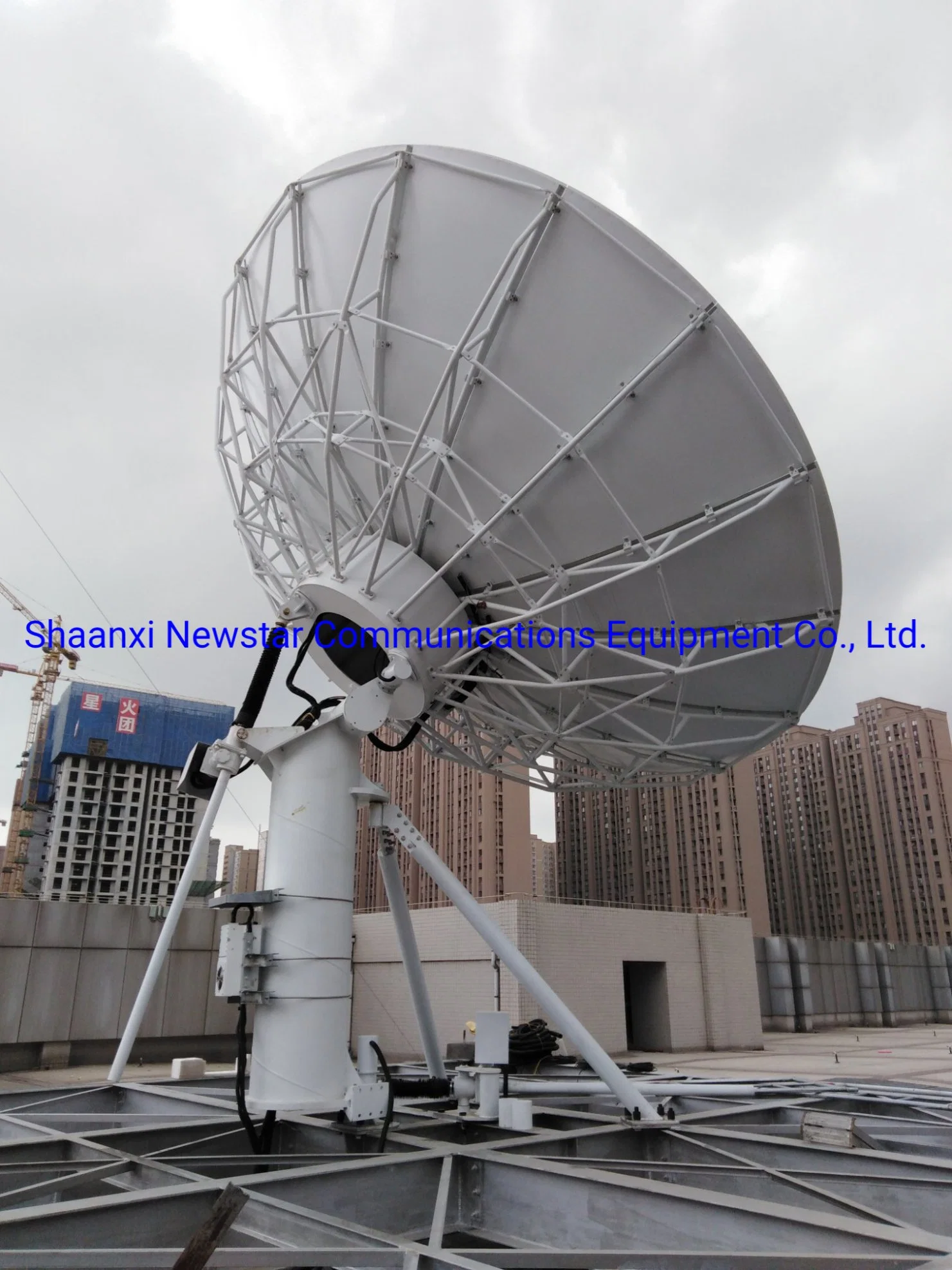 6.2m C, Ku-Band Rxtx Satellite Antenna Made in China