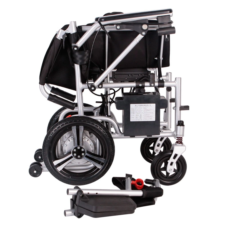 Motorized Electric Wheelchair Foldable Lightweight Folding Power Electric Wheelchair for Handicapped