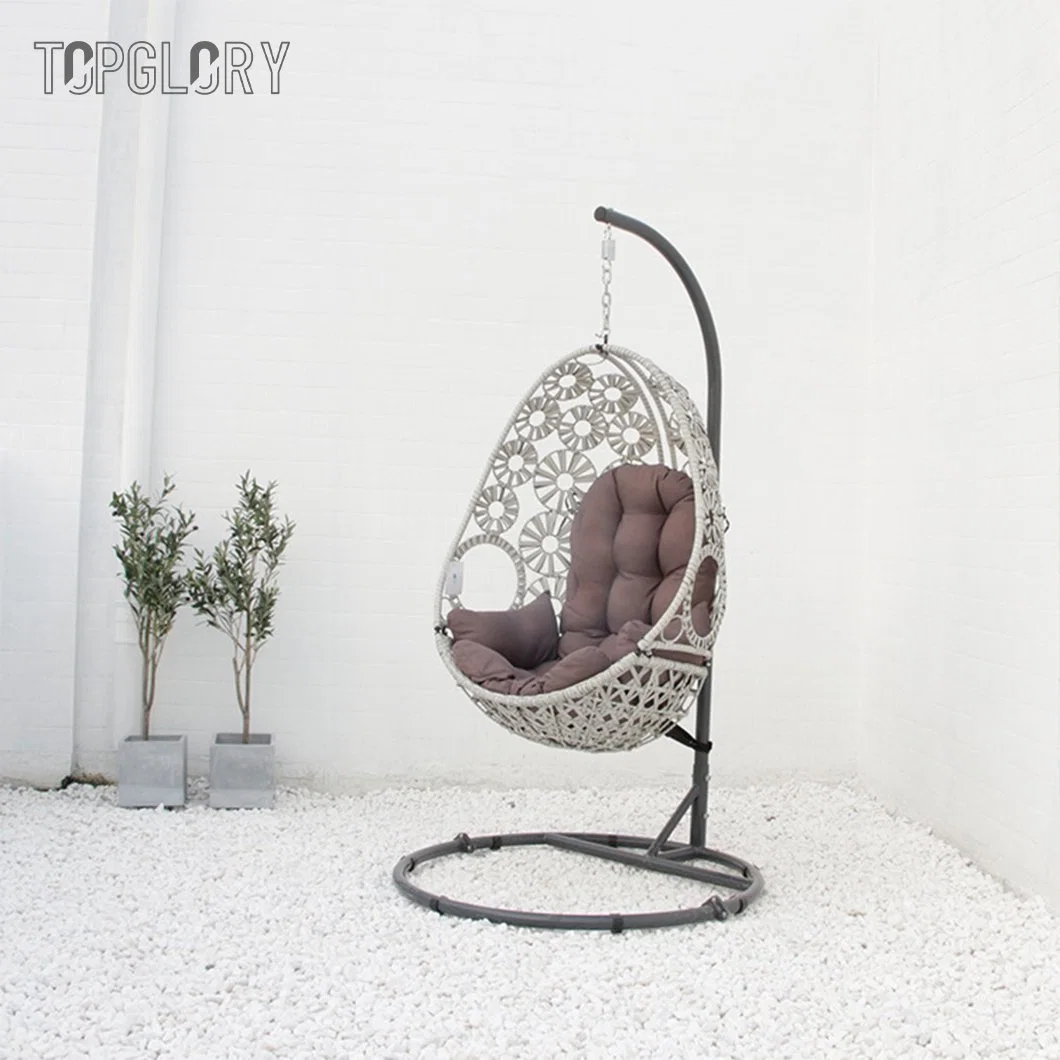 High quality/High cost performance  Outdoor Home Furniture Swing Chair Garden Balcony Swing Bed Rocking Chair