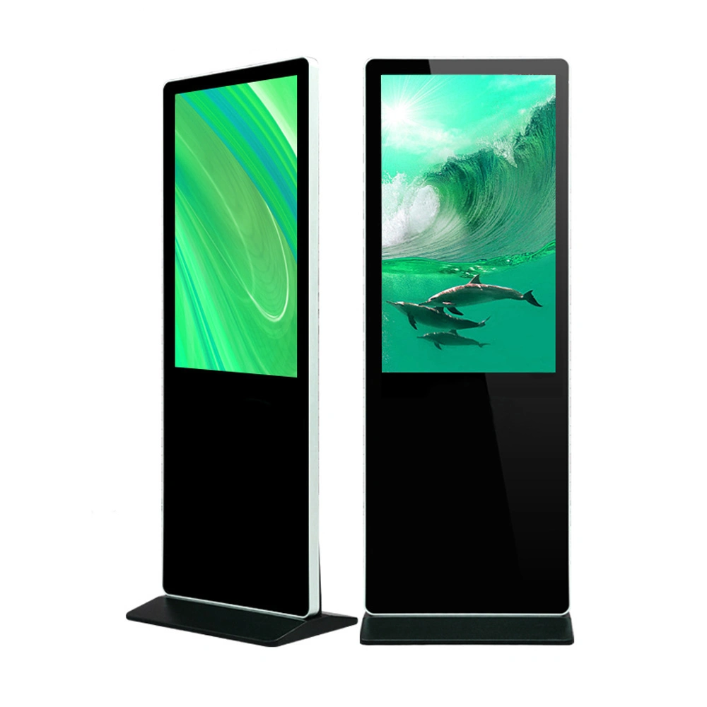 800nits Floor Standing Aiyos/OEM/ODM Photo Booth Advertising Screen Display Player