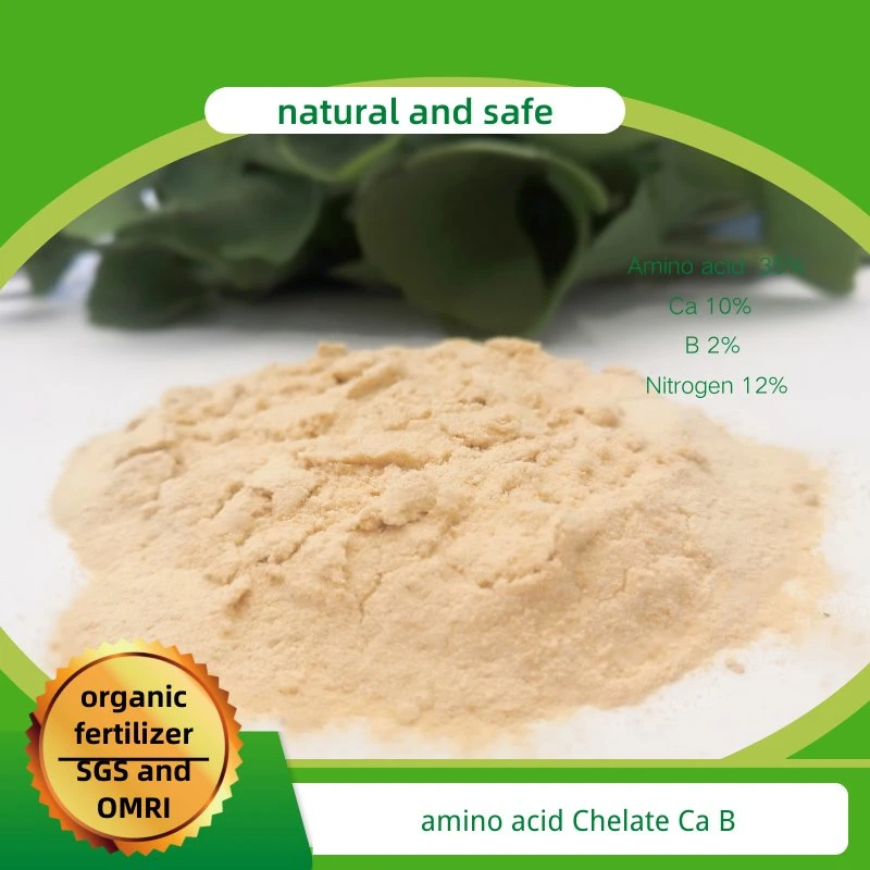 Amino Acid Chelate Calcium Boron Water Soluble Fertilizer for Agriculture