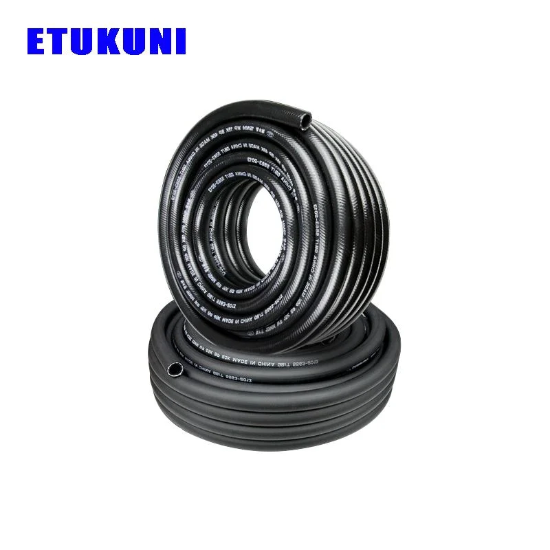 Stretch-Resistant and Appearance PVC Rubber Three-Layer One-Line Air Pneumatic Hose for Engine Accessories