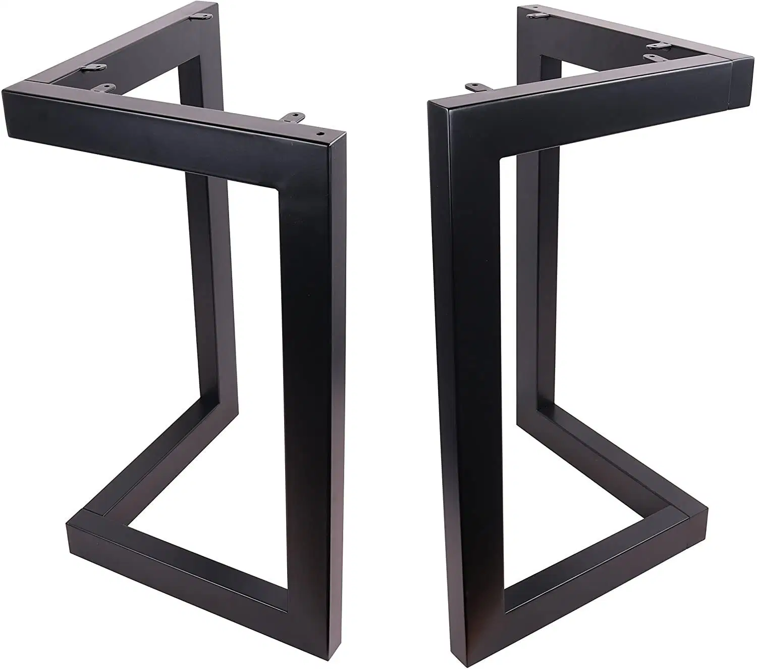 Criss-Cross Matrix Slim Wide Square Round Tubea U X Y V Double-Y Scissors Table Metal Leg Feet`S Base