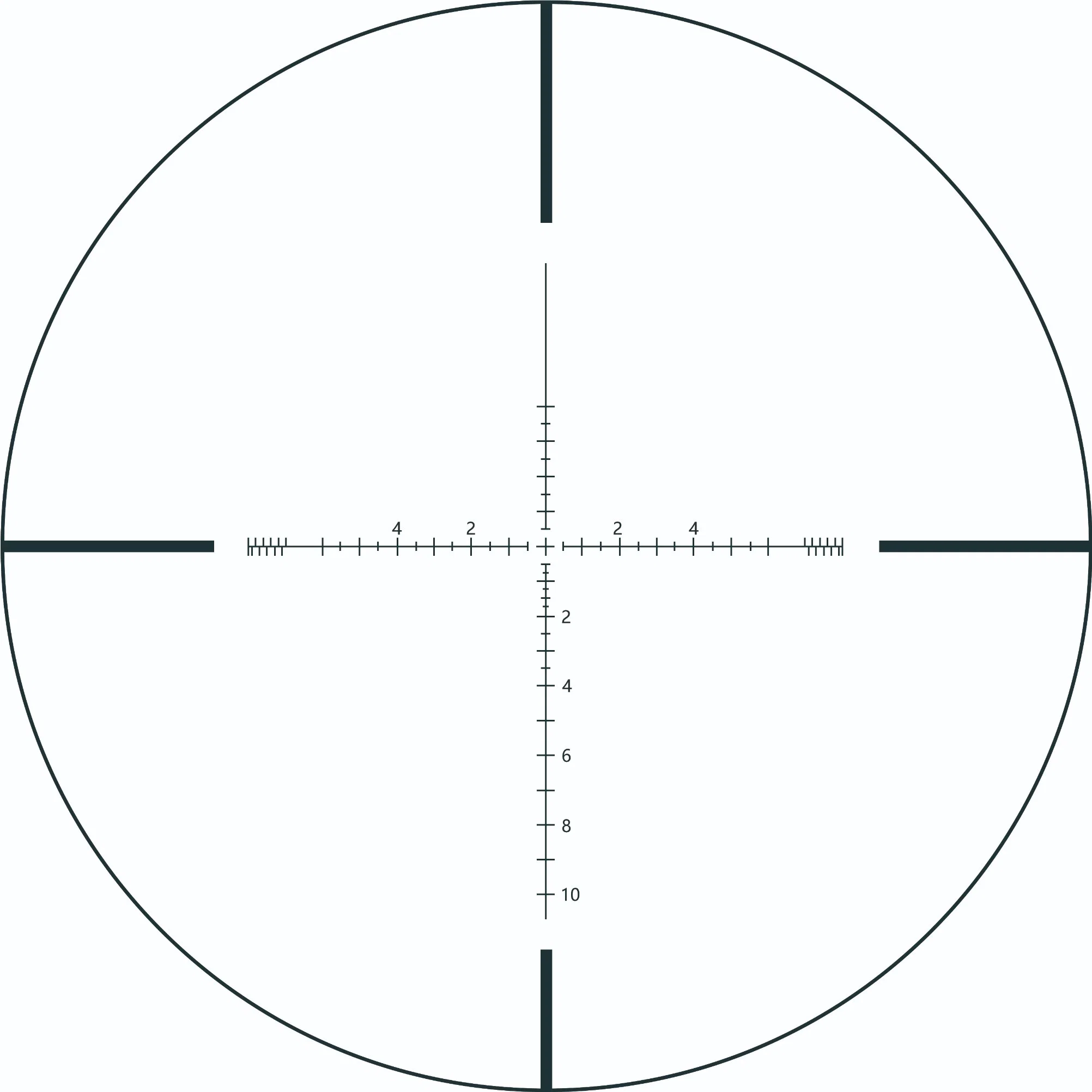 Spina Optics 2-16x56 FFP IR optique SF 56mm de la portée de la vue pour la chasse