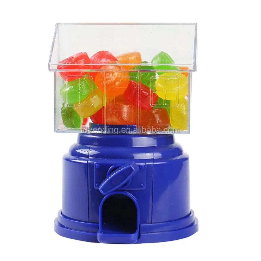 House Shape Snack Automatic Chewing Gum Unique Money Saving Coin Bank Kids Kindergarten Christmas Day Gift Clear plastic Candy Dispenser