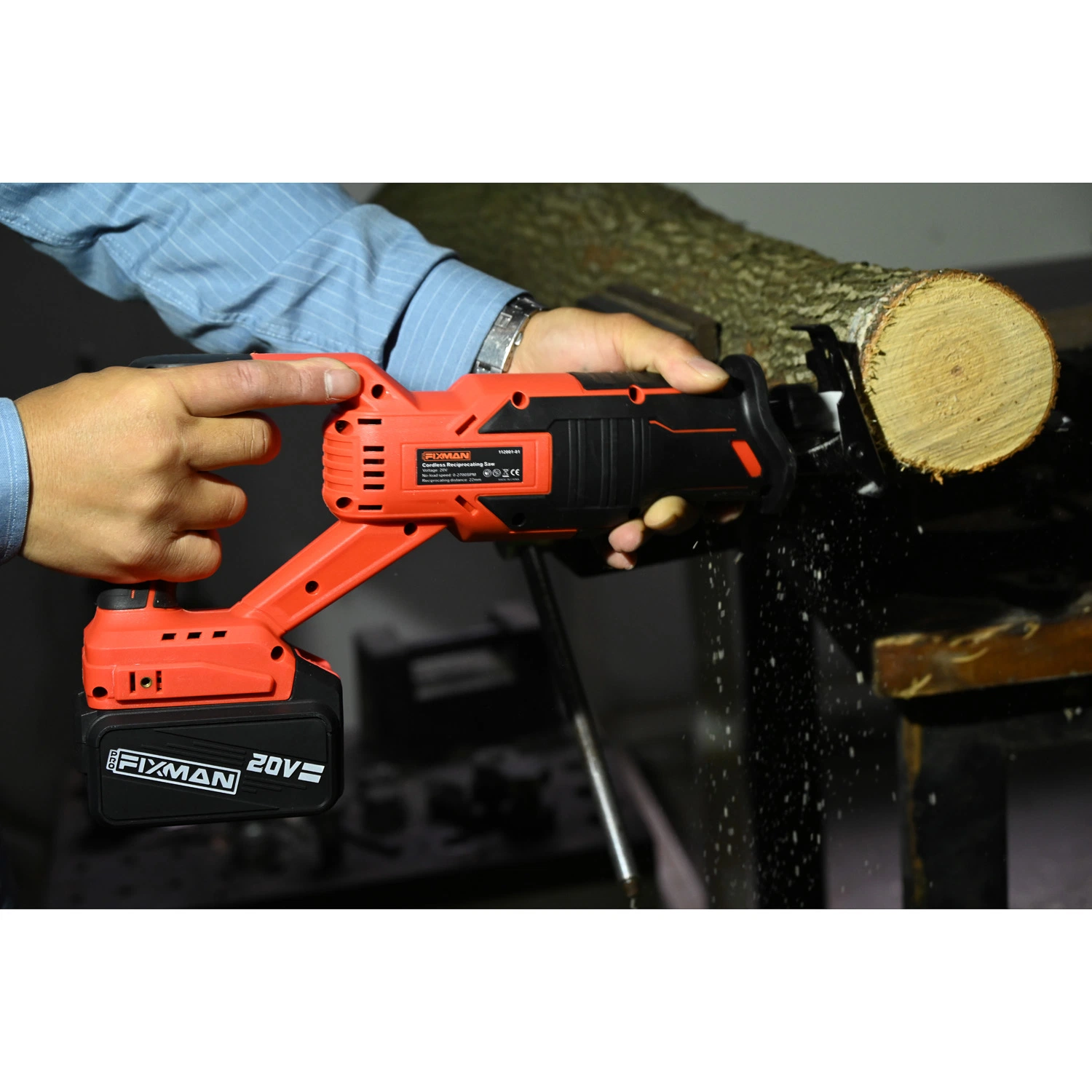 20V 22mm Rechargeable Brushless Cordless Recipro Saw Power Tools with CE Certificate