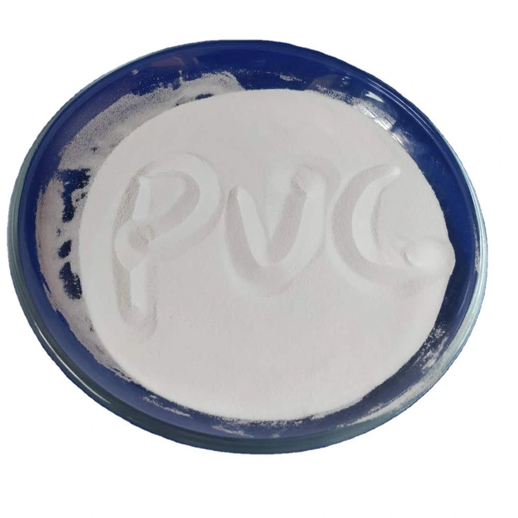 Usine en Chine Polyvinyl Chloride CAS 9002-86-2 Résine en poudre blanche PVC.