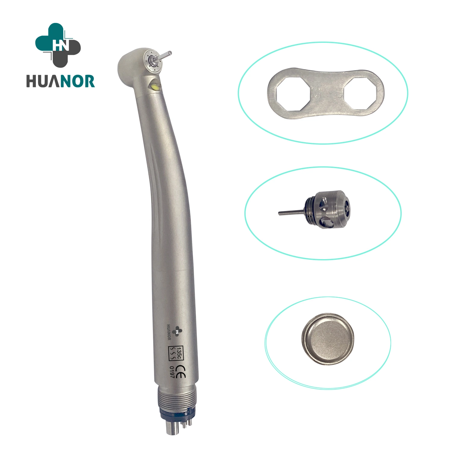 LED Dental de turbina pneumática NSK Pana Max Plus QD Peça de mão de alta velocidade