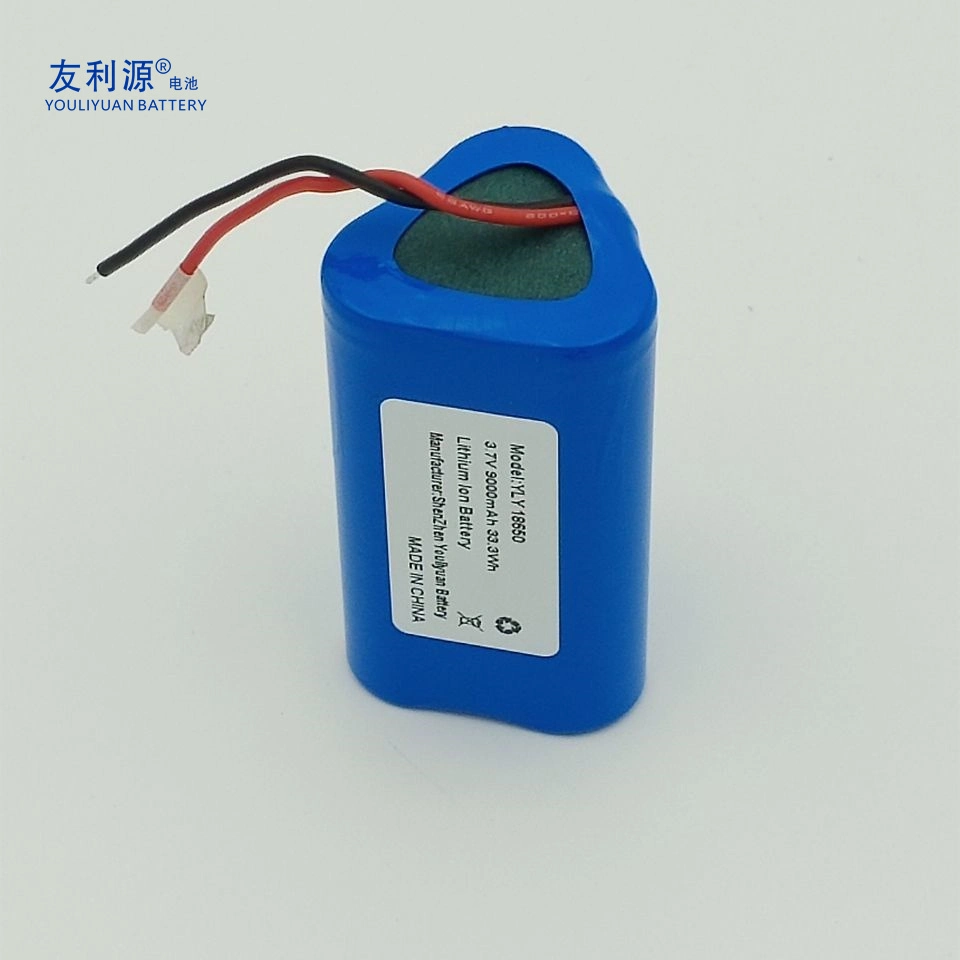 Manufacturer Factory CE RoHS Un38.3 MSDS Lithium Ion Battery Packs 3.7V 9ah 1s3p 33.3wh 18650 Battery for Loudspeaker