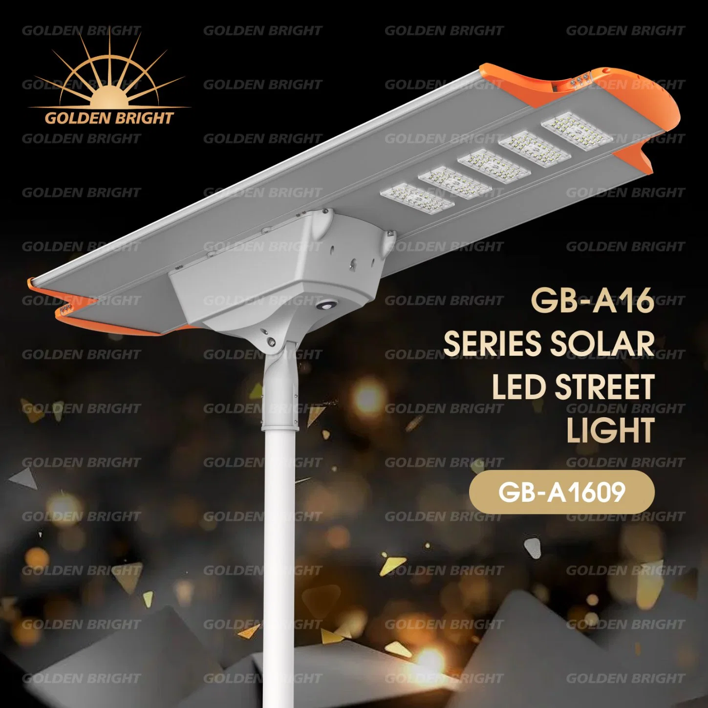 200W Integrated Solar LED Street Energy Saving Light for Outdoor Garden Lighting