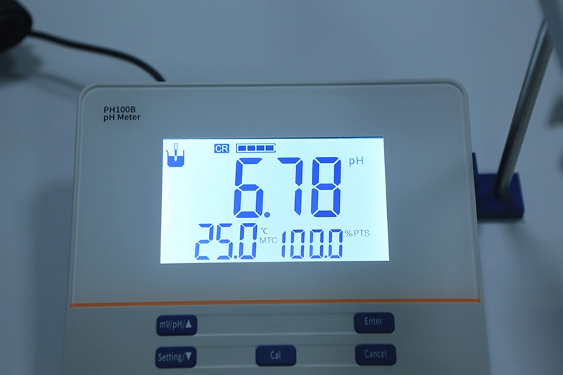 PH100B pH-Messgerät Wasseraufbereitungstester für Labor-Bodenwasser