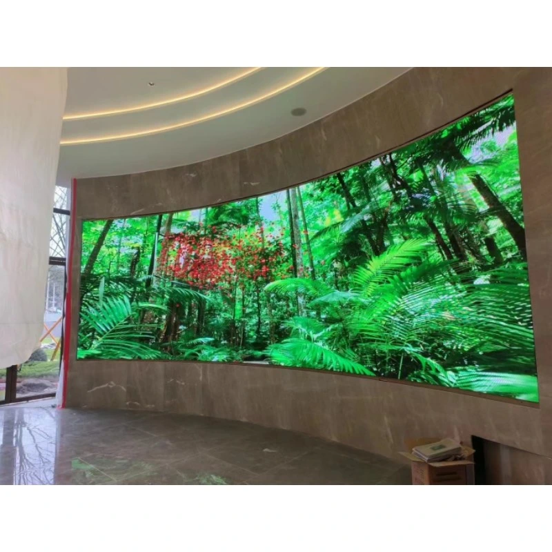 P1.56 Full Color Video Wall Screen Electronic Display