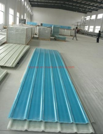 Toprise FRP Skylight Roofing Sheet Corrugated Sheet Fiberglass Products