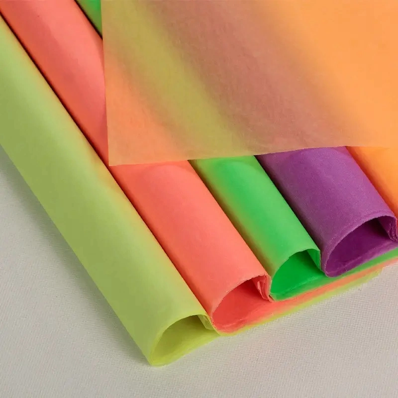 Wholesale Custom Printed Colorful Tissue Paper for Packing Colored Paper A4
