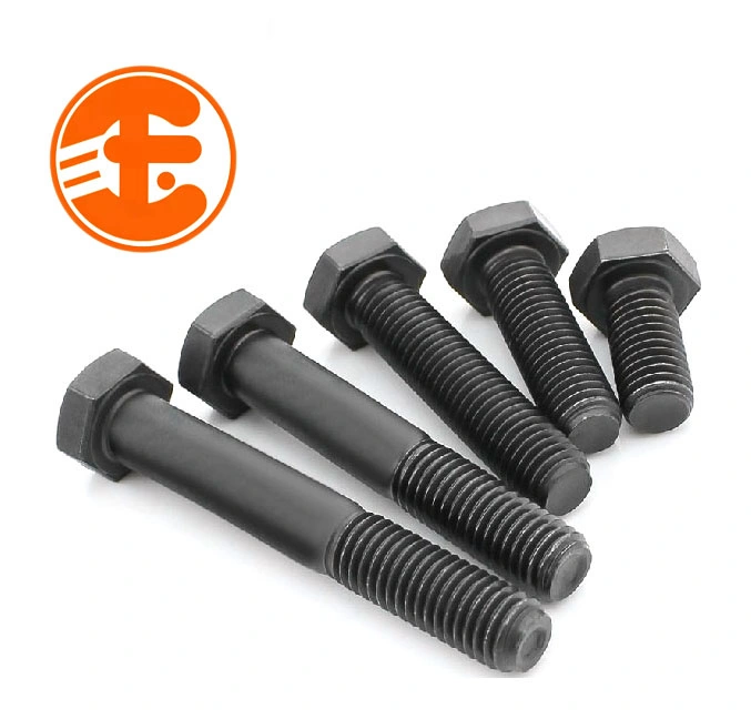 China Wholesale/Supplier Fastener DIN 931 933 934 ANSI/ASTM/ASME B18.2.1 A325m A490 Grade 8.8 10.9 12.9 Stainless/Carbon Steel HDG Zp Galvanized Black Hex Nut and Bolt