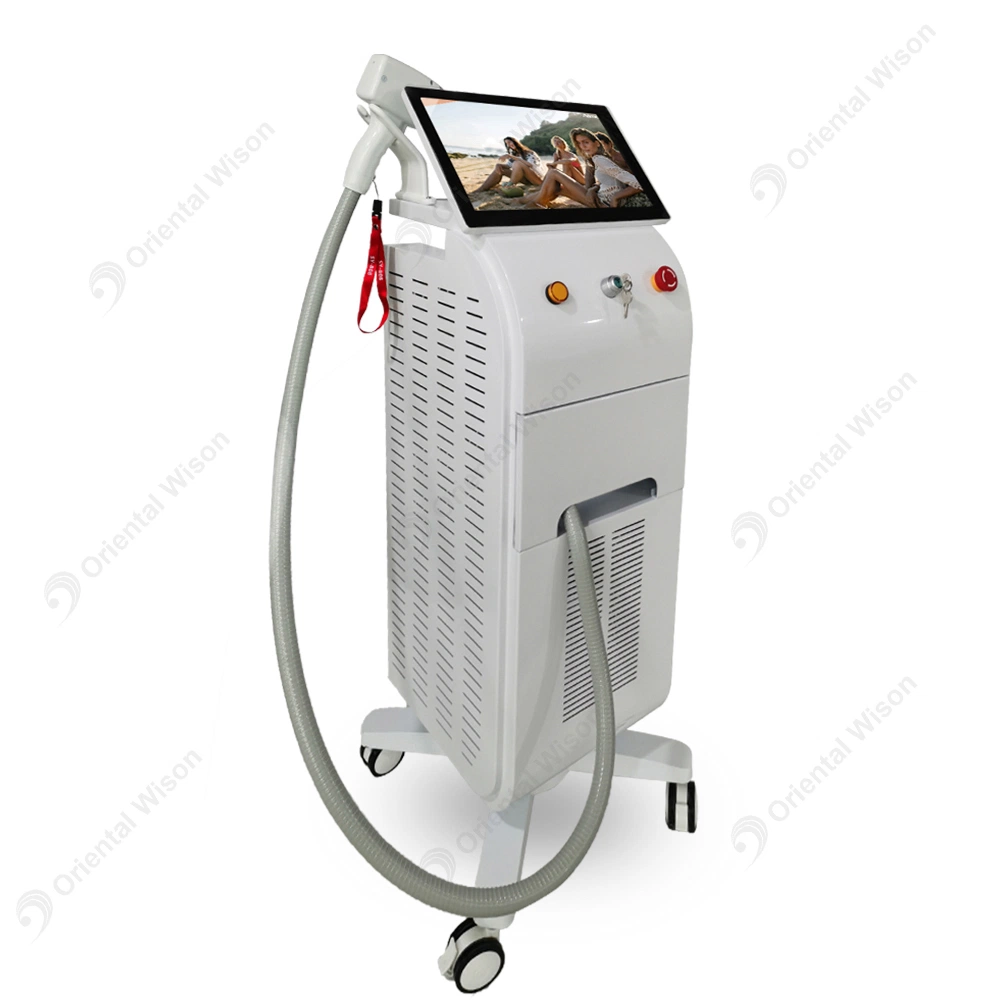 Ice Laser Alexandrite Hair Removal Machine Diode Laser 755 808 1064nm Salon Beauty Equipment Price 808nm 755nm 1064nm