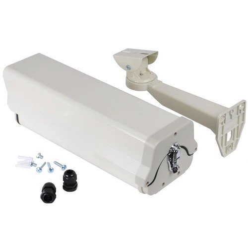 Caméra CCTV solaires tôle aluminium de logement et de support de la caméra