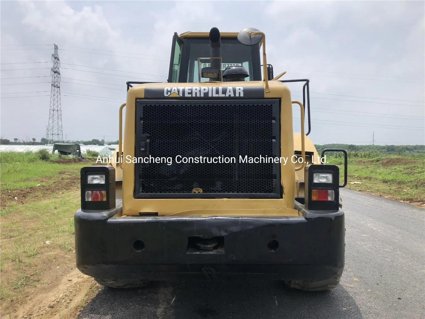 High Efficient Cat 966h Used Wheel Loader Original Hydraulic Machine